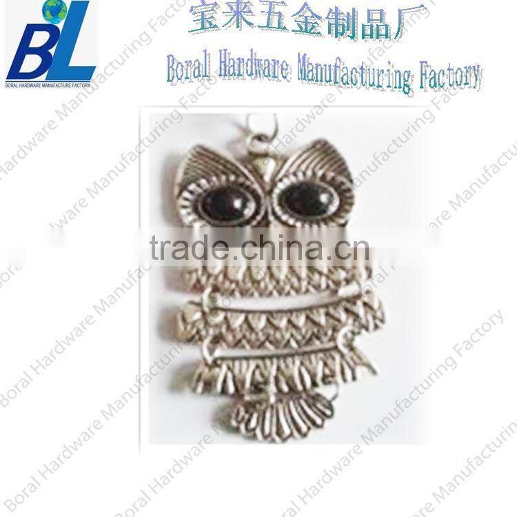 Fashion metal ornaments for leather bracelets