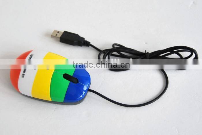 OEM Customize logo Computer/Laptop USB Wired Optical Mouse