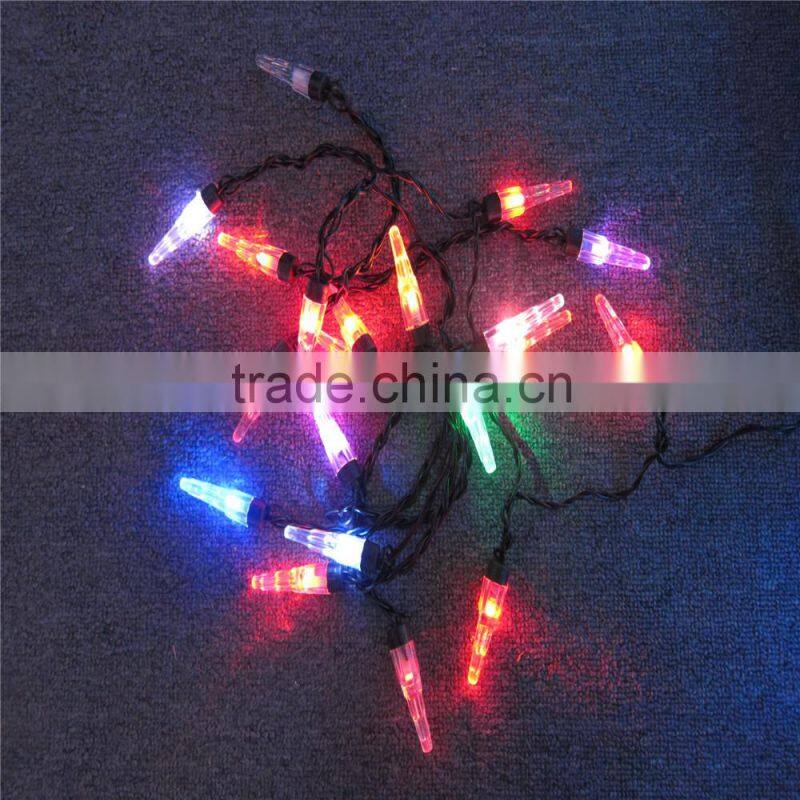 hanging led strings light with icicle CE ROHS