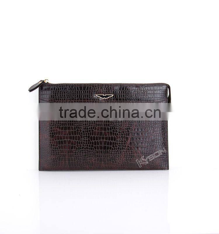 Customized leather purse for men