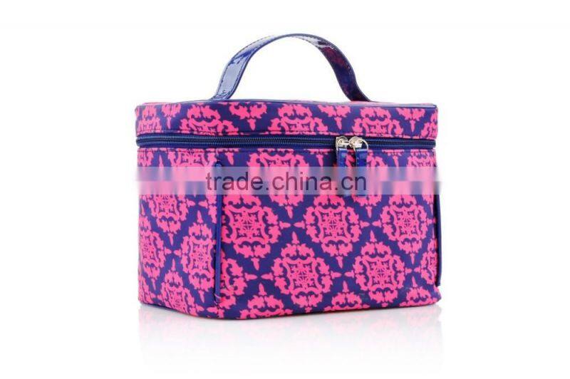 Factory multicolour nylon makeup bag