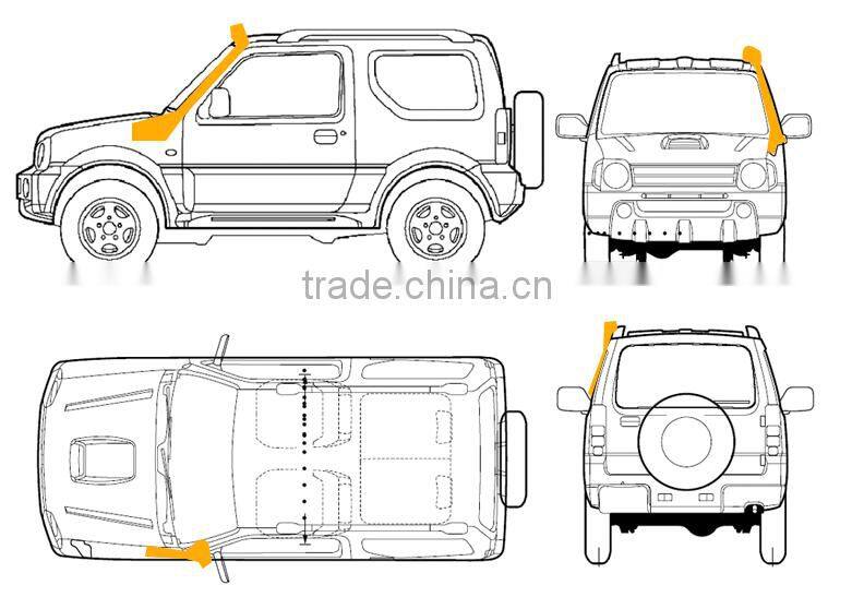 Off Road Car Snorkel Benefits Of Pathfinder Or Navara T/X 550 Or 03/11 Onwards V9X