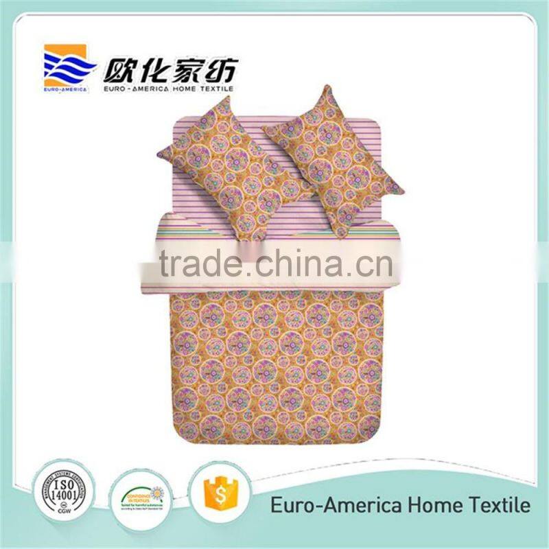 100% Pure Cotton Bed Linens Bed Cover 4pcs Bedding Sets