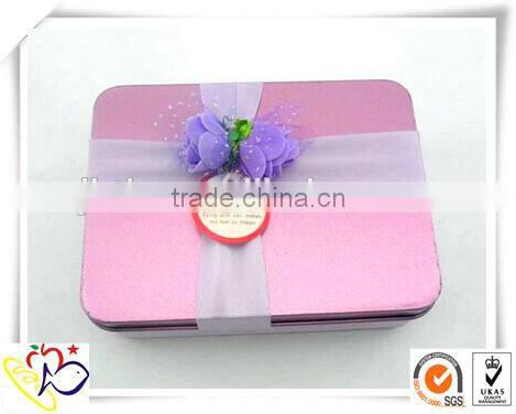 new product wedding box/miniature tin boxes/christmas tin box