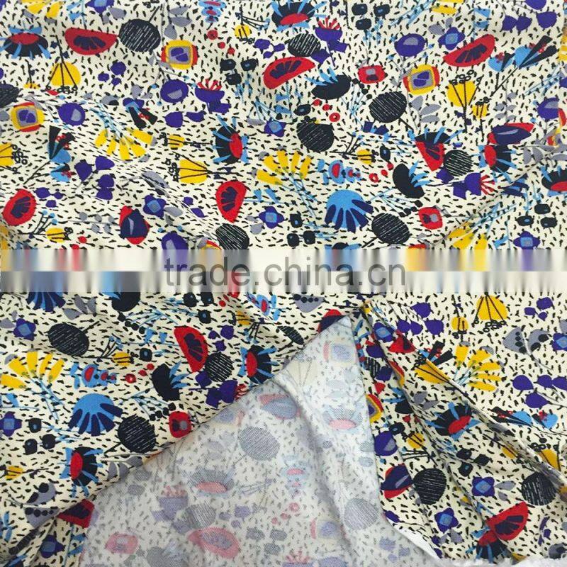 New Cotton dobby structured print fabric