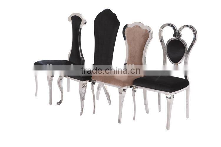 hot sale modern metal cheap dining chair / metal dining chair