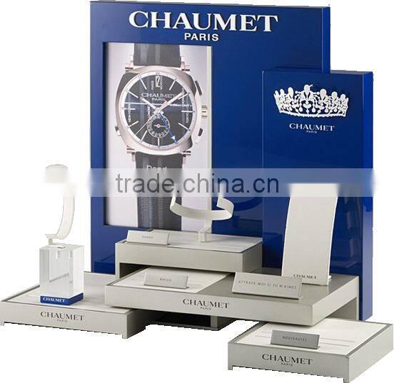 Luxury acrylic watch display stand with europe top sale