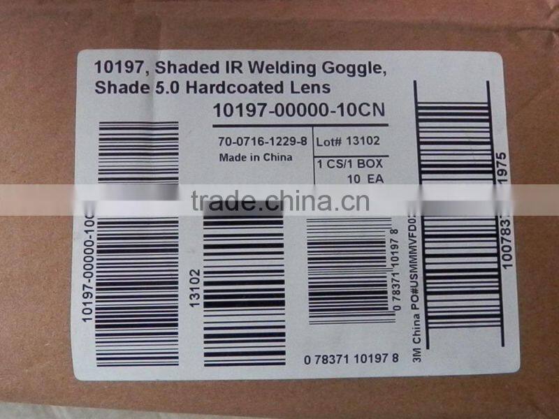 3M 10197 Welding Goggles/Protective Welding Goggles/Safety Welding Glasses