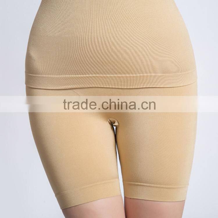 Women seamless slimming shapewear with open crotch