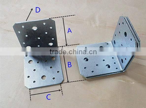 New design wooden metal angle brackets