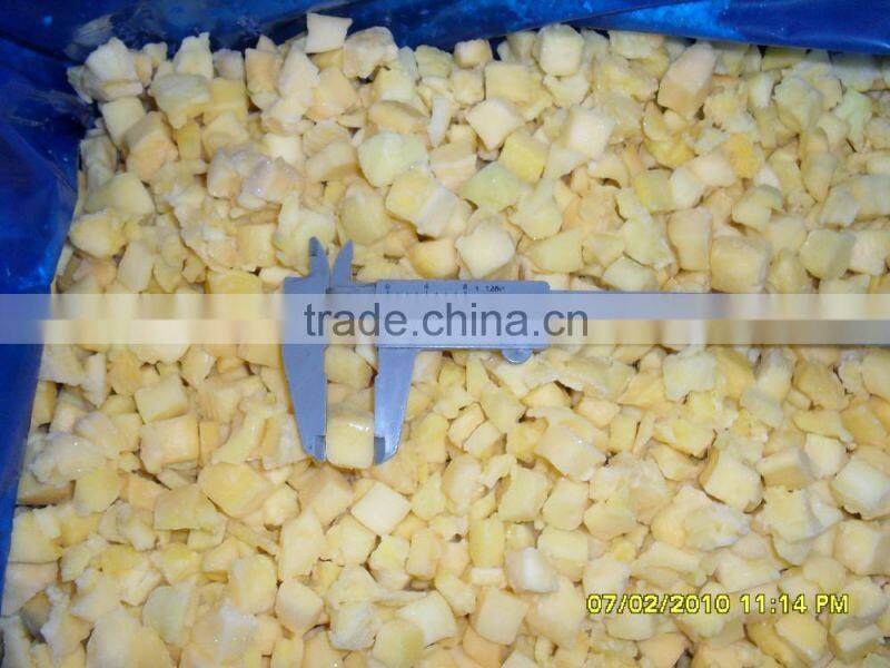 Chinese New crop frozen (IQF) mango dices