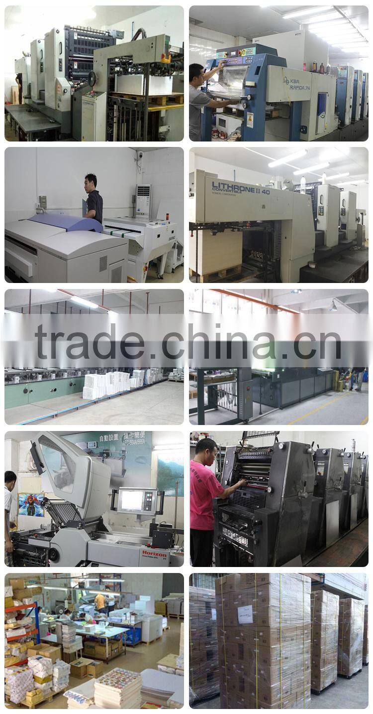 Unique products spiral binding hardcover book printing