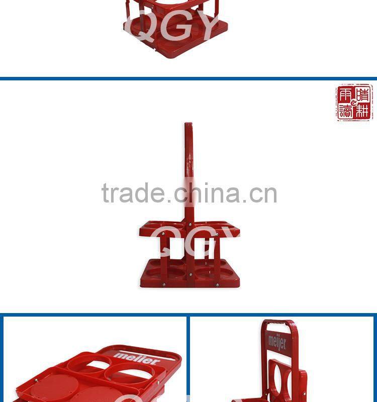 plastic double pack beer bottle holder