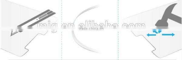 0.3mm round edge tempered glass screen protector For LG G4