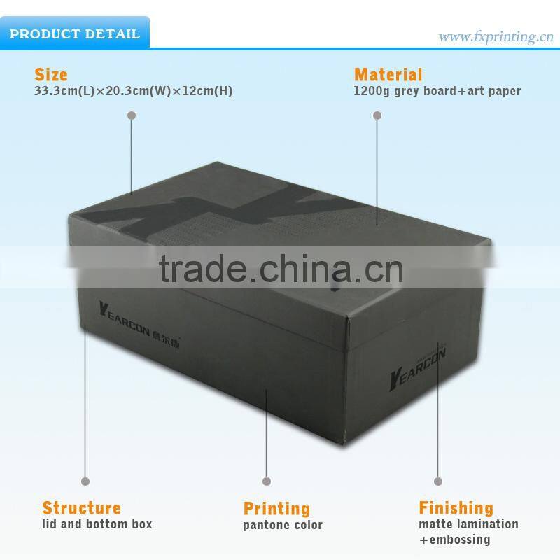 Fashion Paper Shoe Box and bag Printing