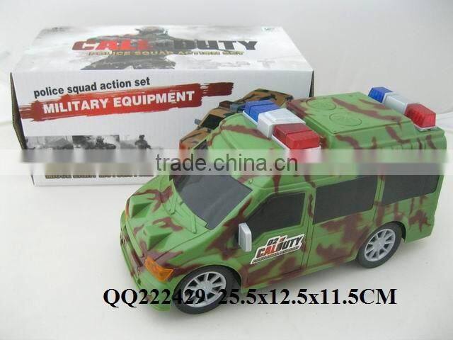 Hot B/O kids plastic bump&go flash car with music,Battery operated toys car for child