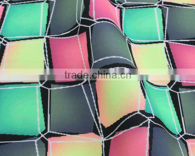 2016 America hot sale fabric geometric patterns abstract paintings