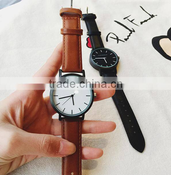 2016 Vogue custom Leather brand oem watches manufacturer the horse watch