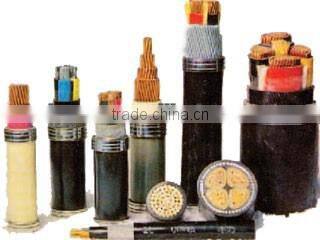 6/10kv, XLPE insulated, steel tape armoured power cable