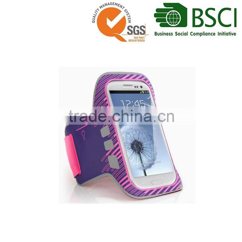 China manufactorer custom sports running 7 inch cover pouch for tablet pc camera armband