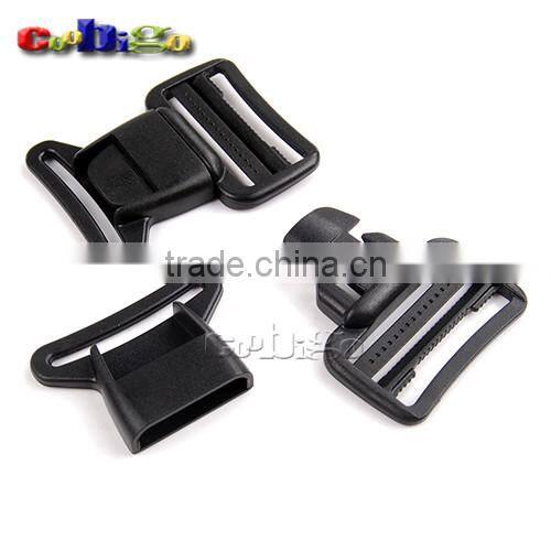 1-27/64"(36mm) Webbing Center Release Buckle Plastic for Sports Travel Bags #FLC404-36B