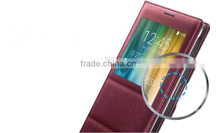 The Most Popular Phone Case Flip Smart Phone Cover Leather Case For Samsung