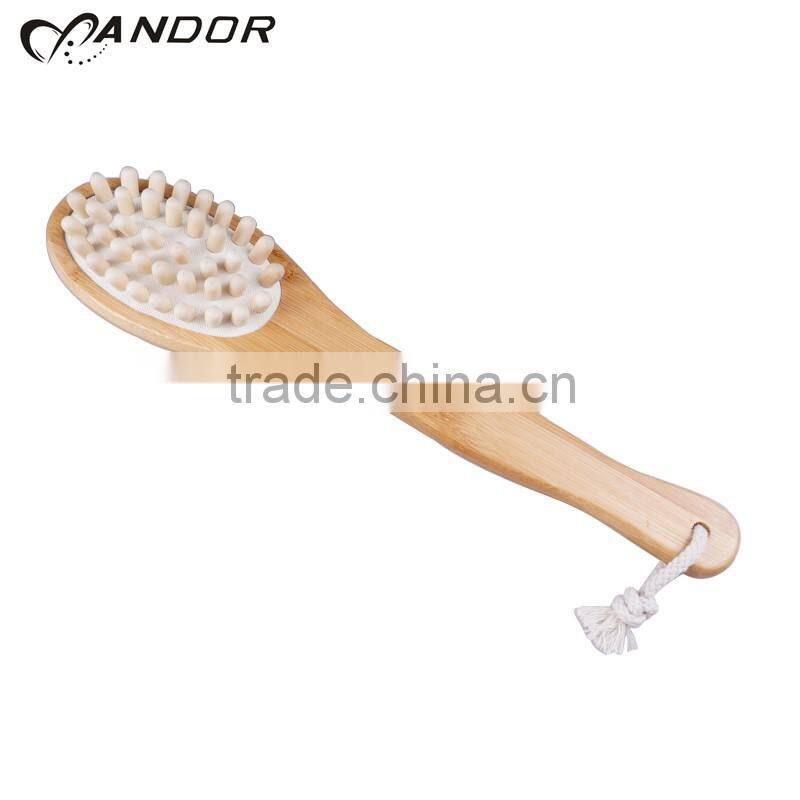 Unique design double heads massage body bath brush
