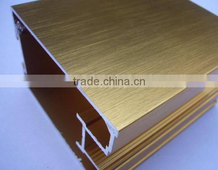 wood - aluminum casement door profile