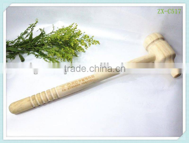 Back roller massager with natural wooden