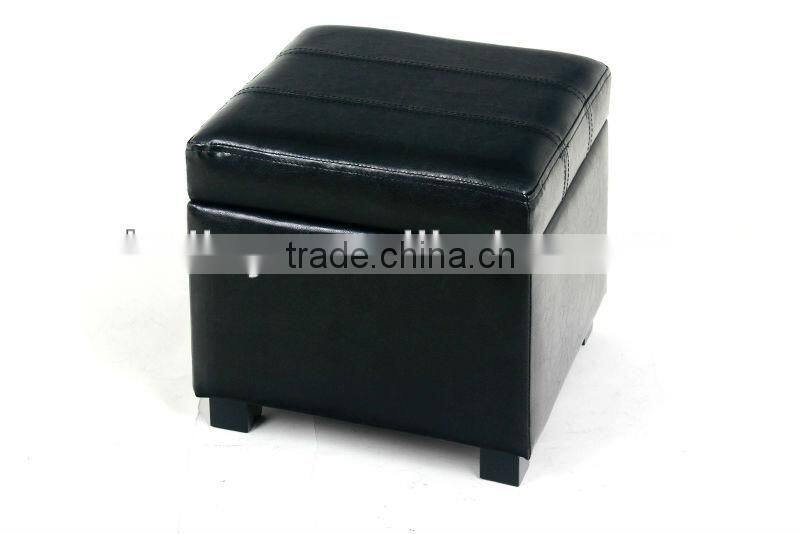 Home Furniture Modern Storage Ottoman With Tray