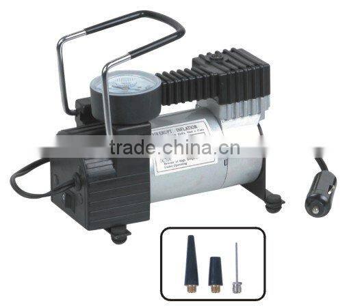 dc 12v metal air compressor tyre inflator for car(NO:LS4028)