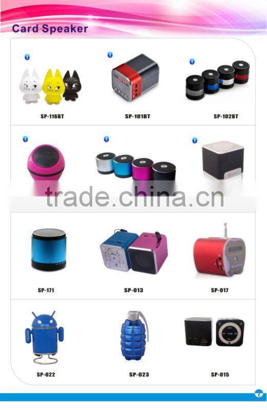 Christmas gift cheap promotion portable speaker bluetooth