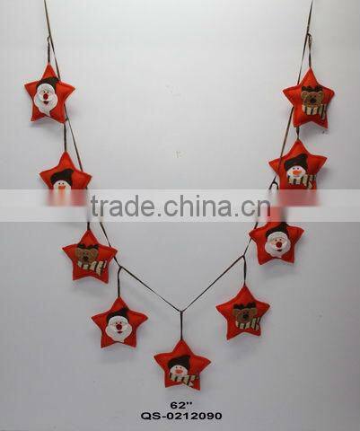 Trendy felt ornament stage decoration for christmas