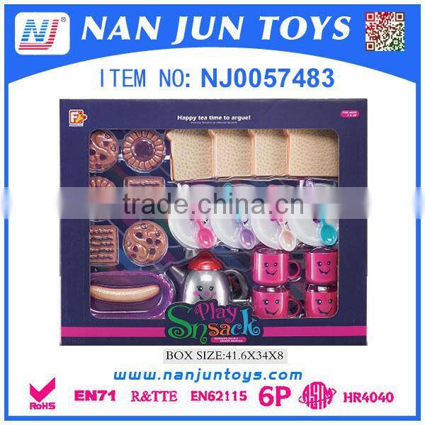 Miniature plastic tea set toys kids favorite toy tea set tea set toy hot selling