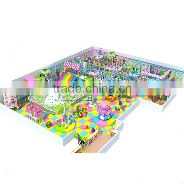 Factory price children inflatable soft indoor playground with kids electric games
