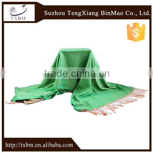 Long scarf Reversible Satin Silk Scarves for women scarf bound