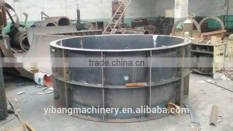 machine for the production of cement concrete pipe moulds