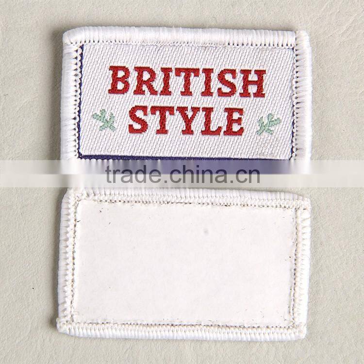 Manufacturing company produce badge label for british costume