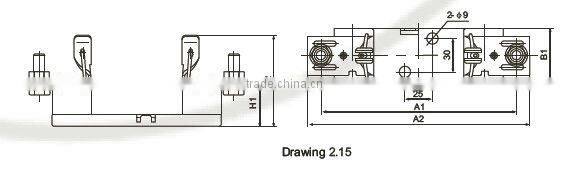 LV Fuse Base NT1S/2S/3S fuse box/ Fuse Accessories