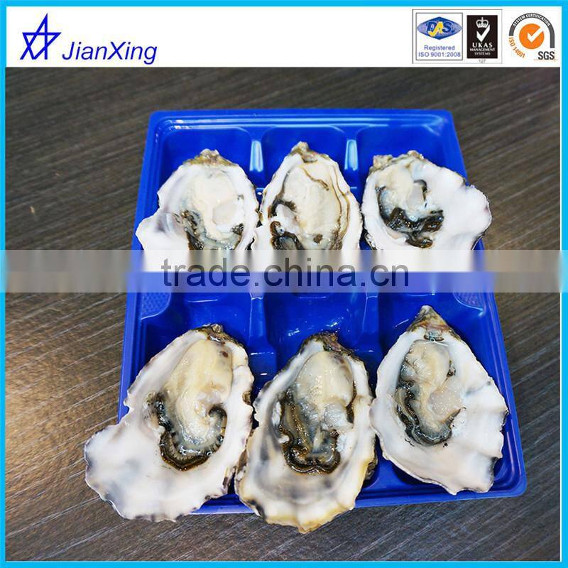 Food Use and Plastic recyle use Fresh Oyster Packaging Tray Plate