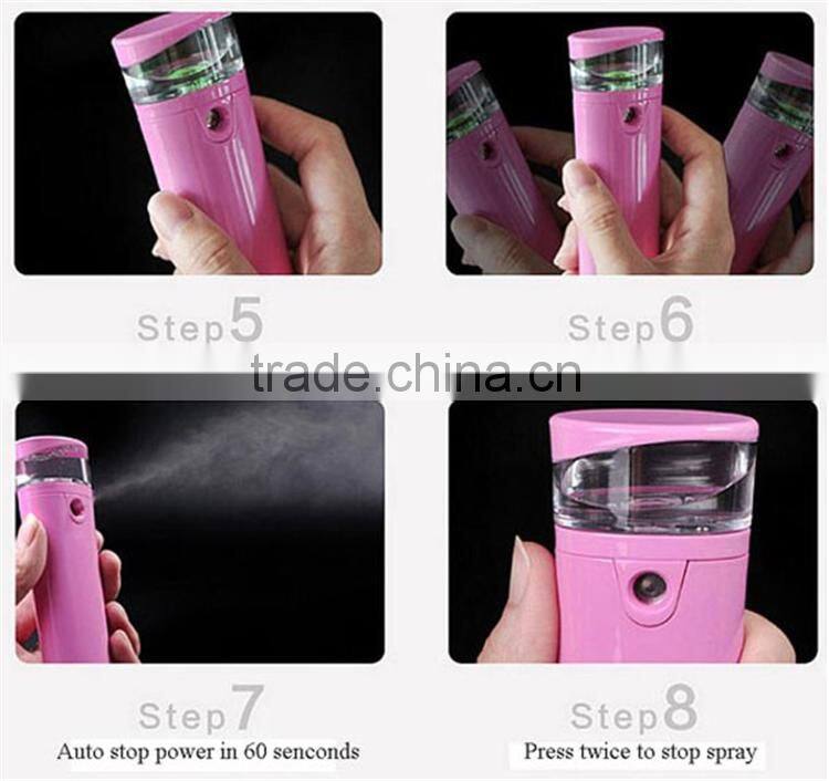 nanometer spray 2600mah ib 9090 needle free mesotherapy beauty instrument
