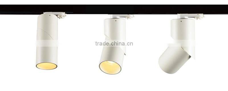 modern fashion black white gold color front frame for led cob track light