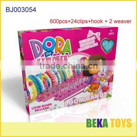 Fashion diy rubber loom bands make crazy loom bracelet