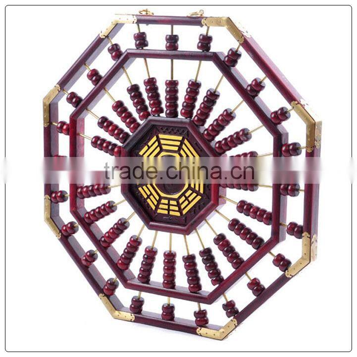 Padauk wooden Counting Frame, Chinese abacus