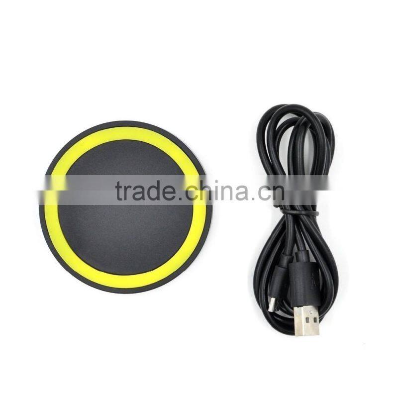 New Universal Colorful Qi Wireless Charger Charging Pad for iPhone HTC