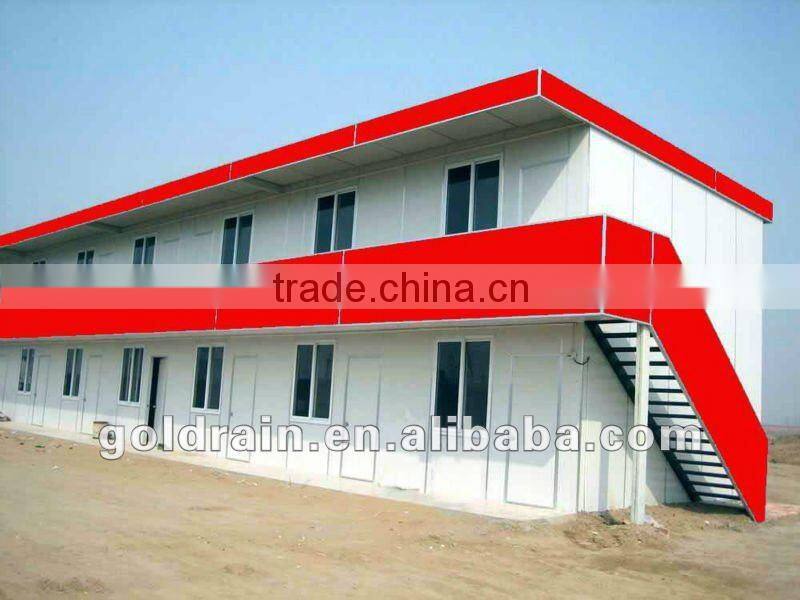 prefabricated steel structure of sandwich panel