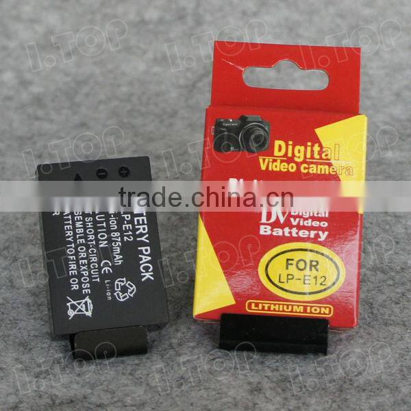 High Quality Battery LP-E12 Battery for Canon
