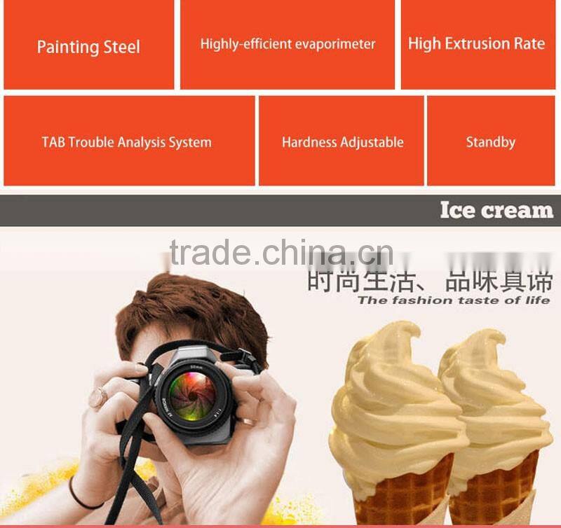 Manufacture mobile yogurt soft snow ice cream machine