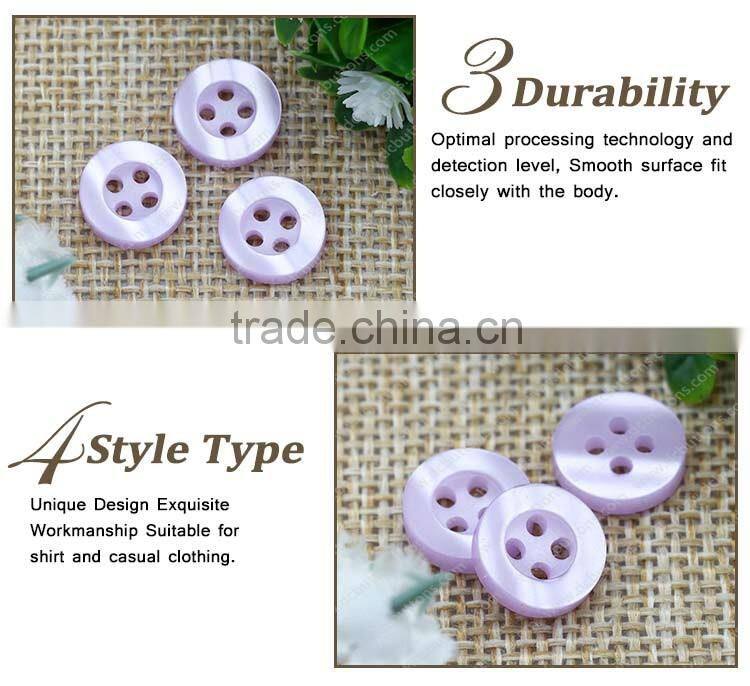 Guangzhou button favorites plastic sewing button used for shirt