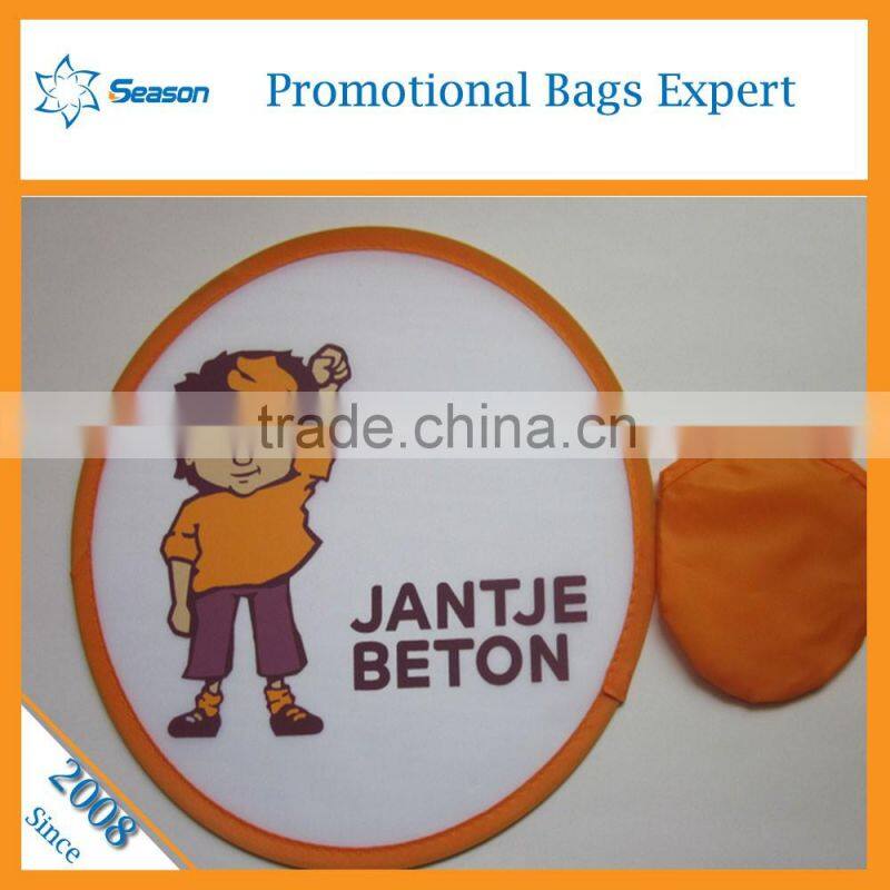 fabric flying frisbee foldable frisbee fan folding fabric frisbee